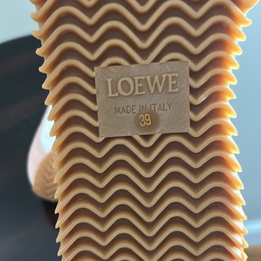 LOEWE suede athletic sneakers - Picture 4 of 10